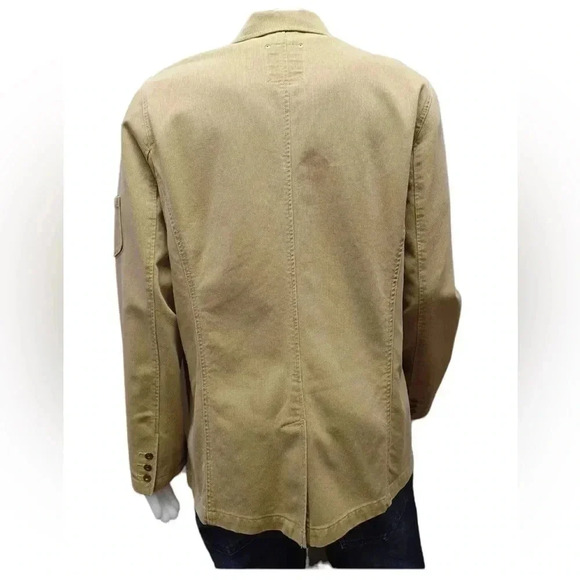 The Territory Ahead Cotton Tan Blazer  Jacket Size 46R - Picture 3 of 12